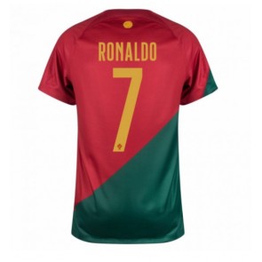 Portugalsko Cristiano Ronaldo #7 Domácí Dres MS 2022 Krátký Rukáv